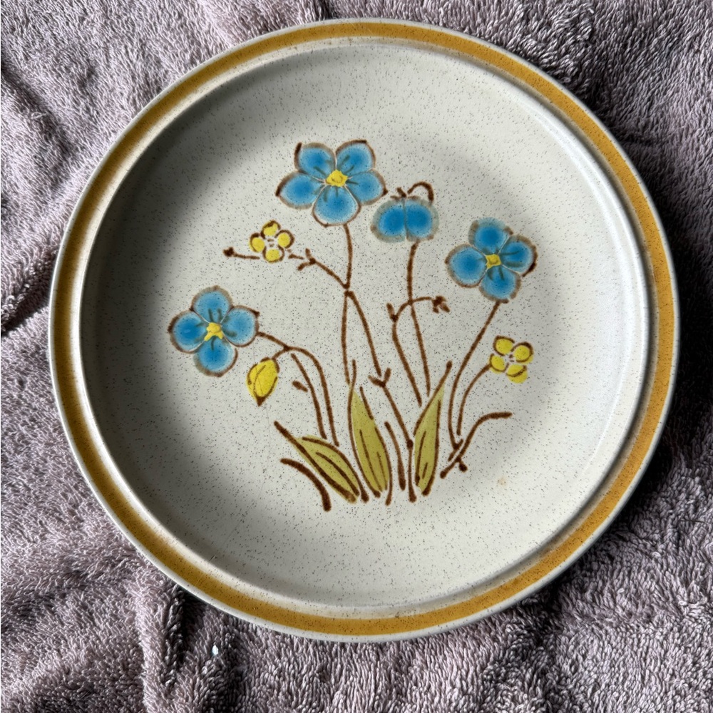 Vintage Hearthside garden festival plate. Measurement in photo.